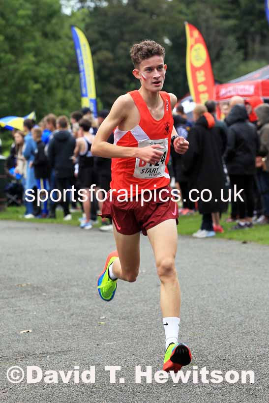 Boys under-15s 2023 Northern 6 and 4 Stage Relays and Youngsters, Birkenhead Park, Wirral.  Photo: David T. Hewitson/Sports for All Pics